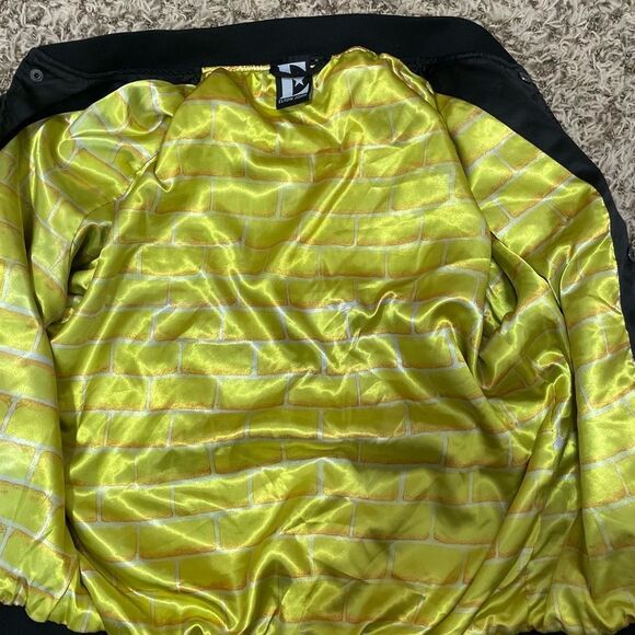 Elton John Farewell Yellow Brick Road Tour Satin Bomber Jacket 2018 Size Small - Picture 5 of 7